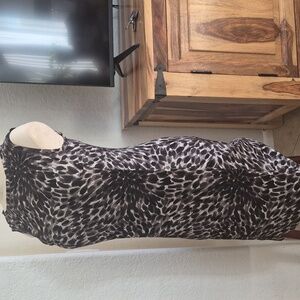 Ann Taylor abstract print Sleeveless Dress